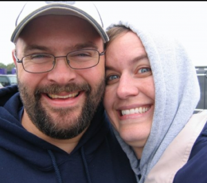 Aaron & Lydia at NASCAR