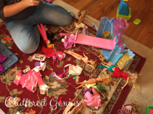 image of kids playing dolls