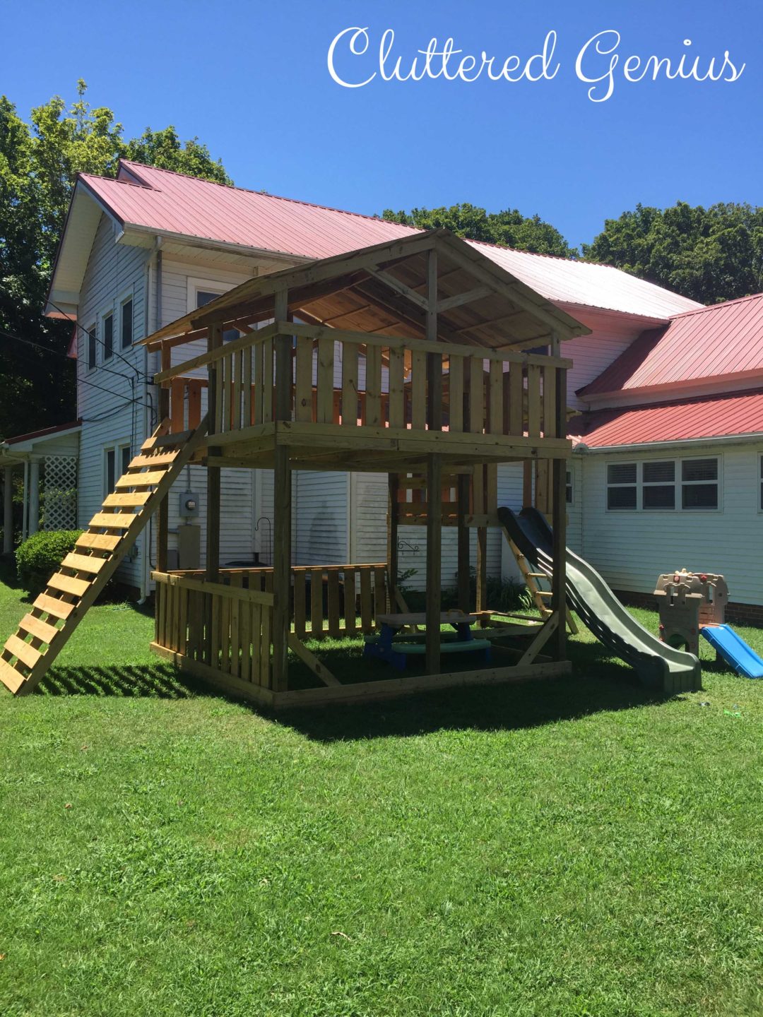 DIY Backyard Clubhouse