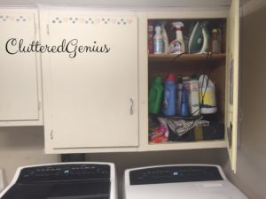 laundry cabinets before redo